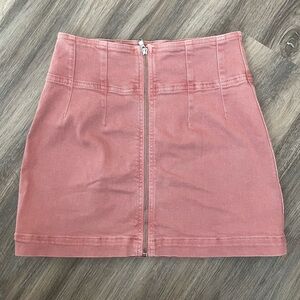 Virgo Zip Front Skirt by Free People